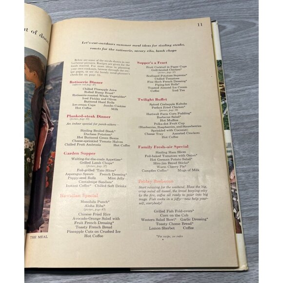 Vintage Better Homes & Gardens Barbecue Cookbook 1st Edition 1956 BBQ Recipes - Picture 4 of 15
